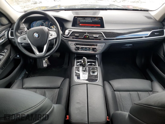 2019 BMW 7 Series 740i xDrive with VIN WBA7E4C51KGV70367, listed as a Copart auction lot 37604423 with 19,447 mi miles. Bid and sale history available at carsss.com. Image 8.