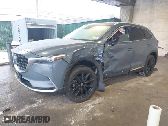 2022 Mazda CX-9 Grand Touring with VIN JM3TCBDY9N0625706, listed as a IAAI auction lot 41500756 with 22,523 mi miles. Bid and sale history available at carsss.com. Image 17.