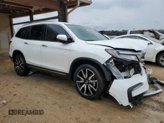 2021 Honda Pilot Touring 8-Passenger with VIN 5FNYF5H90MB034108, listed as a Copart auction lot 44009995 with 40,277 mi miles and Salvage Title. Bid and sale history available at DreamBid. Image 4.