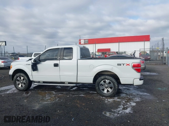 2013 Ford F-150 XL with VIN 1FTFX1CF5DKE26417, listed as a IAAI auction lot 41771173 with 198,632 mi miles. Bid and sale history available at carsss.com. Image 14.
