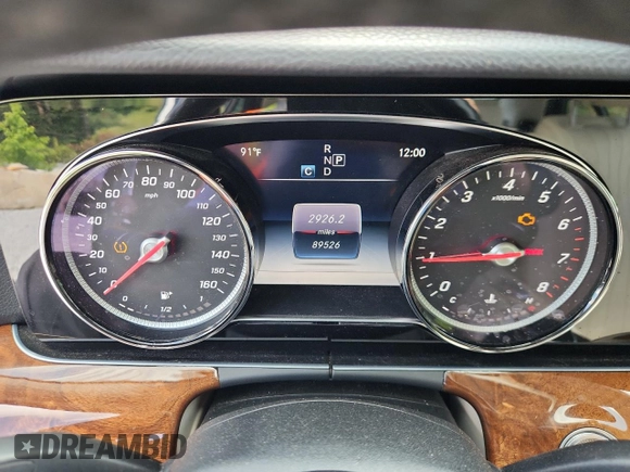 2017 Mercedes-Benz E 300 Luxury with VIN WDDZF4JB0HA108983, listed as a Copart auction lot 62722635 with 89,526 mi miles and Clean title. Bid and sale history available at DreamBid. Image 9.