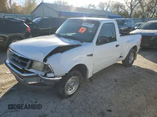 1997 Ford Ranger XLT with VIN 1FTCR10A9VPA70449, listed as a Copart auction lot 81165724 with 233,948 mi miles and Salvage Title. Bid and sale history available at carsss.com. Image 1.