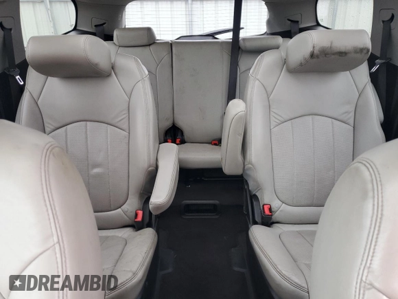 2012 Chevrolet Traverse LTZ z VIN 1GNKVLED5CJ155527, wystawiony jako Copart lot #57597285 z przebiegiem Nie podano mil oraz Szkoda całkowita • Salvage title. Historia ofert i sprzedaży dostępna na DreamBid. Obrazek 10.