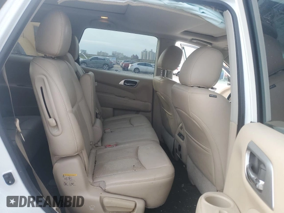 2016 Nissan Pathfinder SL with VIN 5N1AR2MN8GC666555, listed as a Copart auction lot 57964355 with 96,154 mi miles and Clean title. Bid and sale history available at DreamBid. Image 11.