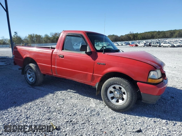 2000 Ford Ranger XL with VIN 1FTYR10V5YPB35200, listed as a Copart auction lot 81781314 with 168,026 mi miles and Salvage Title. Bid and sale history available at carsss.com. Image 4.