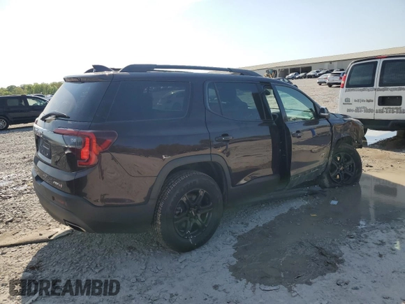 2021 GMC Acadia AT4 with VIN 1GKKNLLS5MZ131066, listed as a Copart auction lot 53032775 with 43,072 mi miles and Non repairable. Bid and sale history available at DreamBid. Image 3.