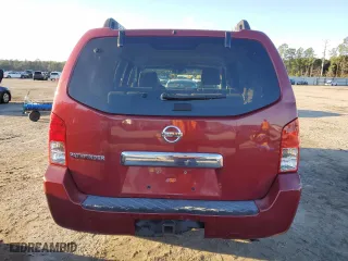 2006 Nissan Pathfinder SE with VIN 5N1AR18W16C606256, listed as a Copart auction lot 42996245 with 177,011 mi miles and Salvage Title. Bid and sale history available at carsss.com. Image 6.