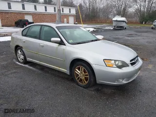 2005 Subaru Legacy Sedan (Natl) Ltd with VIN 4S3BL626757230069, listed as a IAAI auction lot 41049038 with 111,992 mi miles. Bid and sale history available at carsss.com. Image 1.