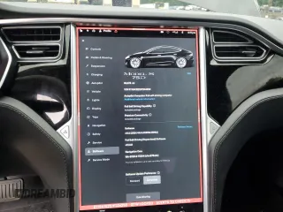 2018 Tesla Model S 75D with VIN 5YJSA1E22JF234262, listed as a Copart auction lot 57954755 with 62,375 mi miles and Salvage title. Bid and sale history available at DreamBid. Image 9.