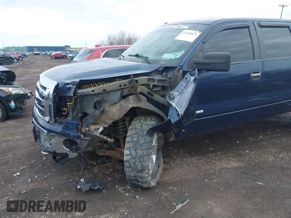 2013 Ford F-150 XL with VIN 1FTFW1ET3DFD31952, listed as a IAAI auction lot 41940875 with 152,723 mi miles. Bid and sale history available at carsss.com. Image 17.
