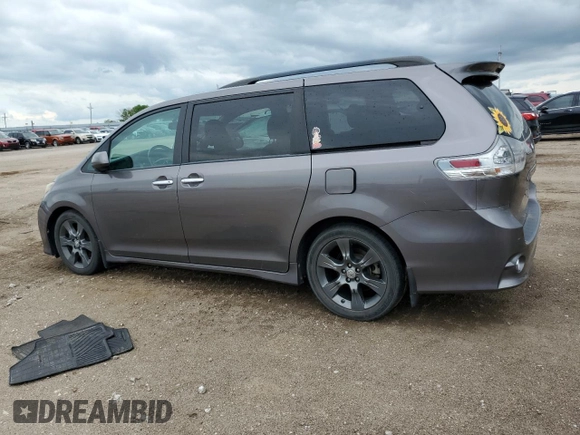 2016 Toyota Sienna SE with VIN 5TDXK3DCXGS732187, listed as a Copart auction lot 60566435 with Not provided miles and Clean title. Bid and sale history available at DreamBid. Image 2.