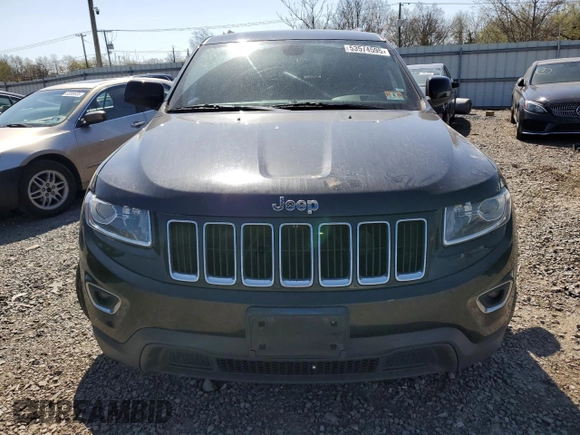 2014 Jeep Grand Cherokee Laredo with VIN 1C4RJFAG4EC210321, listed as a Copart auction lot 53574595 with 119,650 mi miles and Salvage Title. Bid and sale history available at DreamBid. Image 5.