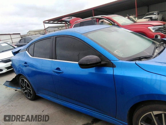 2024 Nissan Sentra SR with VIN 3N1AB8DV6RY359054, listed as a IAAI auction lot 41762392 with 11,476 mi miles and . Bid and sale history available at DreamBid. Image 13.