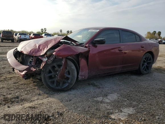 2019 Dodge Charger SXT with VIN 2C3CDXBG3KH734655, listed as a Copart auction lot 43331485 with 62,777 mi miles and Salvage Title. Bid and sale history available at DreamBid. Image 1.