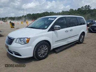 2014 Chrysler Town & Country Touring L z VIN 2C4RC1CG9ER169668, wystawiony jako Copart lot #59629895 z przebiegiem 254 421 mil mil oraz Szkoda całkowita • Salvage title. Historia ofert i sprzedaży dostępna na DreamBid. Obrazek 1.