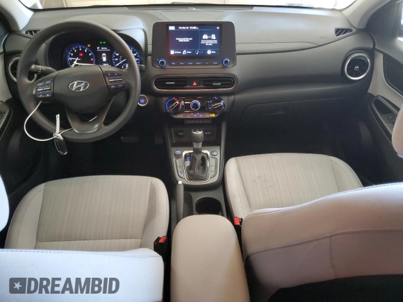 2023 Hyundai Kona SEL with VIN KM8K6CABXPU041341, listed as a Copart auction lot 50130115 with 32,024 mi miles and Salvage Title. Bid and sale history available at DreamBid. Image 8.
