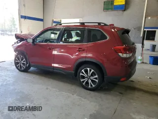 2023 Subaru Forester Limited with VIN JF2SKANC9PH449671, listed as a Copart auction lot 53366825 with 25,163 mi miles and Salvage title. Bid and sale history available at DreamBid. Image 2.