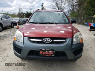2009 Kia Sportage LX with VIN KNDJF724597626966, listed as a Copart auction lot 54335655 with 191,875 mi miles and Clean Title. Bid and sale history available at carsss.com. Image 5.