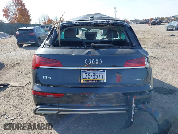 2021 Audi Q5 Premium with VIN WA1AAAFY0M2012819, listed as a IAAI auction lot 40718190 with Not provided miles and . Bid and sale history available at DreamBid. Image 15.