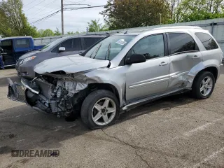 2005 Chevrolet Equinox LT z VIN 2CNDL73F656178331, wystawiony jako Copart lot #54723285 z przebiegiem Nie podano mil oraz Szkoda całkowita • Salvage title. Historia ofert i sprzedaży dostępna na DreamBid. Obrazek 1.