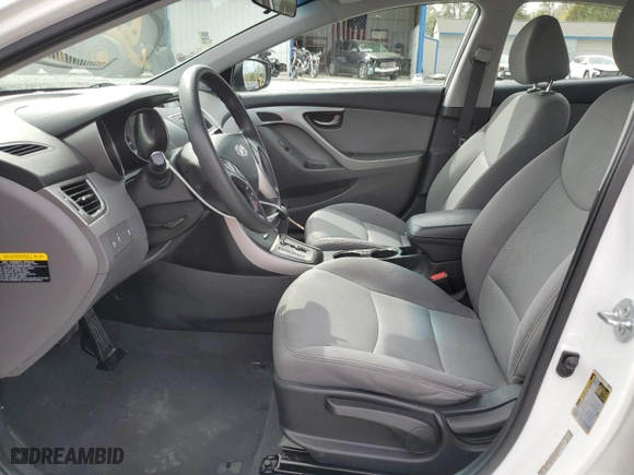 2013 Hyundai Elantra GLS PZEV with VIN 5NPDH4AEXDH386253, listed as a Copart auction lot 51627425 with 93,053 mi miles and Salvage Title. Bid and sale history available at carsss.com. Image 7.