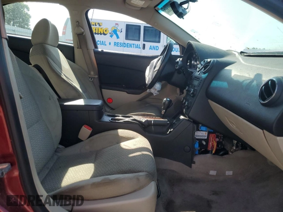 2009 Pontiac G6 1SA with VIN 1G2ZG57B894175730, listed as a Copart auction lot 59480305 with Not provided miles and Salvage title. Bid and sale history available at DreamBid. Image 7.