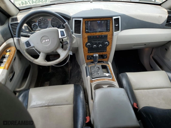 2009 Jeep Grand Cherokee Limited with VIN 1J8HR58P49C511027, listed as a Copart auction lot 63454744 with 145,623 mi miles and Salvage Title. Bid and sale history available at carsss.com. Image 8.