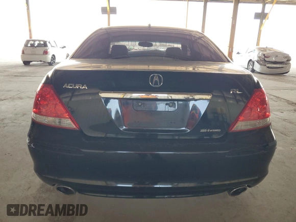 2005 Acura RL z VIN JH4KB16575C011187, wystawiony jako Copart lot #60276655 z przebiegiem 107 378 mil mil oraz Szkoda całkowita • Salvage title. Historia ofert i sprzedaży dostępna na DreamBid. Obrazek 6.