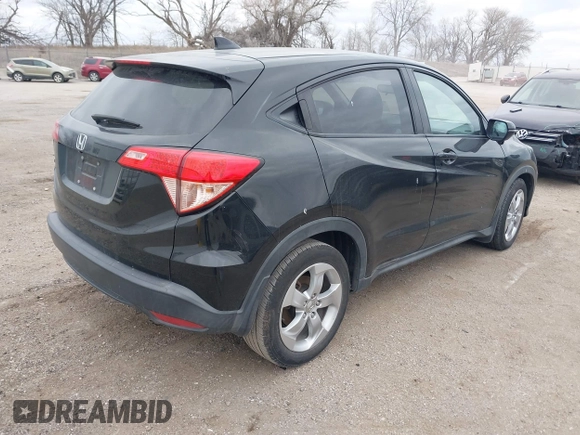 2016 Honda HR-V EX with VIN 3CZRU5H50GM708629, listed as a IAAI auction lot 41402371 with 103,495 mi miles. Bid and sale history available at carsss.com. Image 4.
