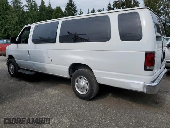 2012 Ford Econoline Passenger XL with VIN 1FBSS3BLXCDA01363, listed as a Copart auction lot 68358324 with 75,463 mi miles and Salvage Title. Bid and sale history available at DreamBid. Image 2.