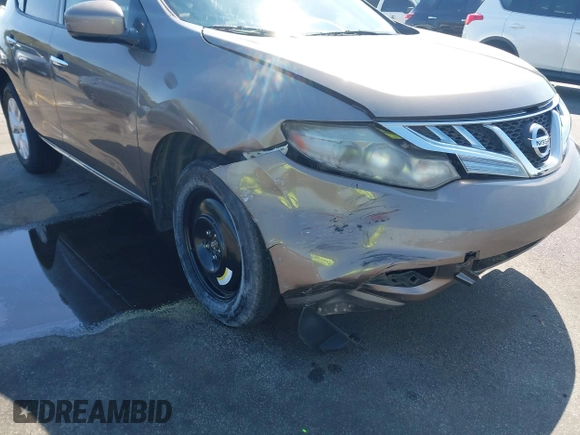 2013 Nissan Murano LE with VIN JN8AZ1MU2DW208076, listed as a IAAI auction lot 41911212 with 127,994 mi miles and . Bid and sale history available at DreamBid. Image 6.