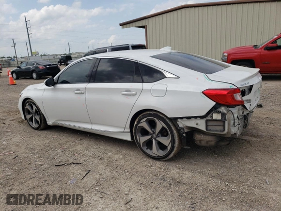 2018 Honda Accord Touring with VIN 1HGCV2F95JA053354, listed as a Copart auction lot 54907865 with 89,808 mi miles and Salvage title. Bid and sale history available at DreamBid. Image 2.