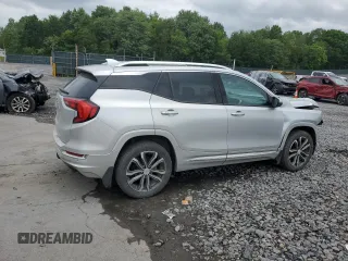 2020 GMC Terrain Denali with VIN 3GKALXEX1LL141889, listed as a Copart auction lot 61085625 with 64,713 mi miles and Salvage title. Bid and sale history available at DreamBid. Image 3.