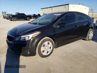 2017 Kia Forte LX with VIN 3KPFK4A71HE039139, listed as a Copart auction lot 47027835 with 43,447 mi miles and Salvage Title. Bid and sale history available at carsss.com. Image 1.