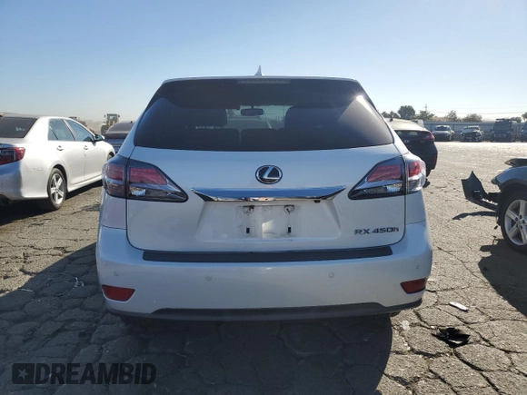 2014 Lexus RX 450h with VIN JTJZB1BA3E2414296, listed as a Copart auction lot 74358644 with 219,617 mi miles and Salvage title. Bid and sale history available at DreamBid. Image 6.