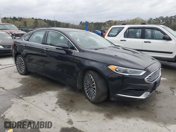 2018 Ford Fusion SE with VIN 3FA6P0HD0JR196087, listed as a Copart auction lot 49722945 with 128,252 mi miles and Salvage Title. Bid and sale history available at carsss.com. Image 4.