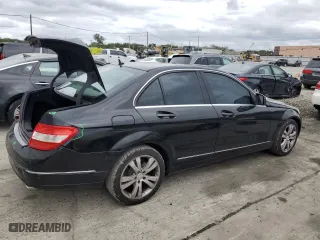 2009 Mercedes-Benz C-Class 3.0L Sport with VIN WDDGF54X99R043543, listed as a Copart auction lot 72921834 with 110,618 mi miles and Salvage Title. Bid and sale history available at carsss.com. Image 3.