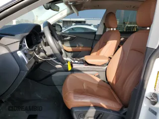 2023 Audi Q8 Premium Plus with VIN WA1BVBF18PD013694, listed as a Copart auction lot 76397744 with 16,763 mi miles and Salvage title. Bid and sale history available at DreamBid. Image 7.