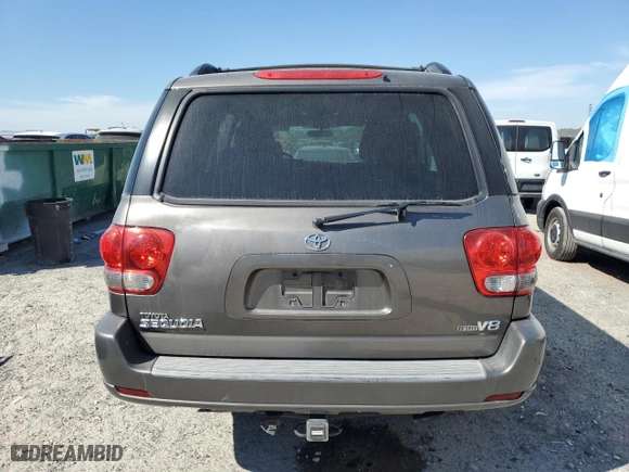 2006 Toyota Sequoia SR5 with VIN 5TDZT34A66S272528, listed as a Copart auction lot 50529935 with 327,960 mi miles and Clean Title. Bid and sale history available at carsss.com. Image 6.