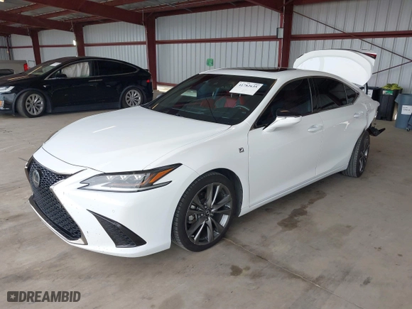 2019 Lexus ES with VIN 58ABZ1B14KU006880, listed as a IAAI auction lot 41782635 with 115,480 mi miles. Bid and sale history available at carsss.com. Image 18.