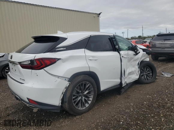 2020 Lexus RX with VIN 2T2YZMDA6LC232546, listed as a Copart auction lot 83617134 with 55,003 mi miles and Clean Title. Bid and sale history available at carsss.com. Image 3.