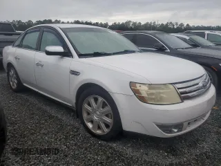 2008 Ford Taurus Limited with VIN 1FAHP25W78G173112, listed as a Copart auction lot 74855154 with 0 mi miles and Salvage Title. Bid and sale history available at carsss.com. Image 4.
