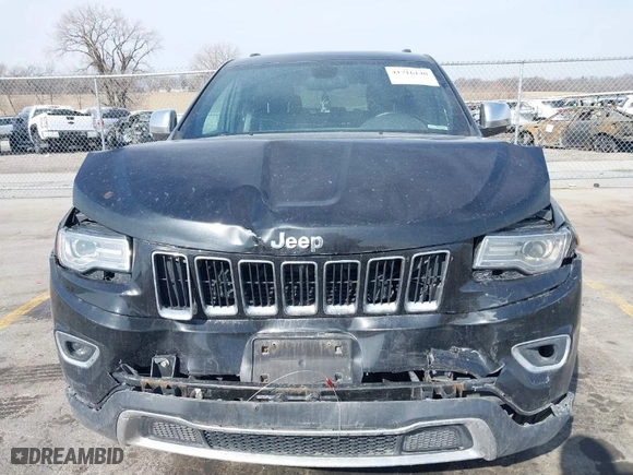 2014 Jeep Grand Cherokee Limited with VIN 1C4RJFBM1EC422629, listed as a IAAI auction lot 41716140 with 194,164 mi miles. Bid and sale history available at carsss.com. Image 12.