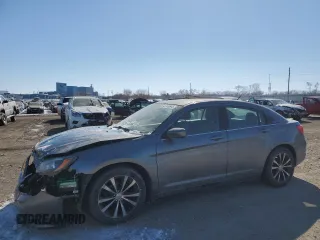 2013 Chrysler 200 Limited with VIN 1C3CCBCG3DN679445, listed as a Copart auction lot 46156645 with 127,788 mi miles and Salvage Title. Bid and sale history available at DreamBid. Image 1.
