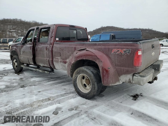 2012 Ford F-350 XL with VIN 1FT8W3DT8CEC65585, listed as a Copart auction lot 43032205 with 173,959 mi miles and Salvage Title. Bid and sale history available at DreamBid. Image 2.