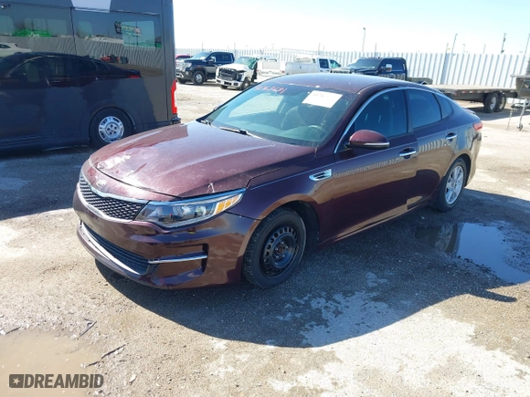 2018 Kia Optima LX with VIN 5XXGT4L33JG210014, listed as a IAAI auction lot 41763631 with 139,733 mi miles. Bid and sale history available at carsss.com. Image 17.