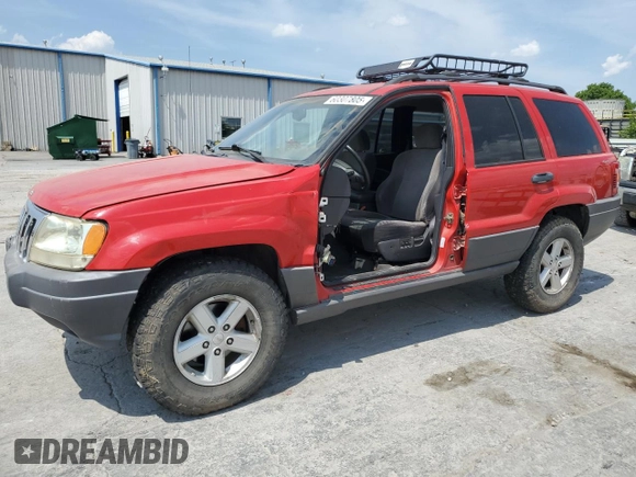 2001 Jeep Grand Cherokee Laredo with VIN 1J4GW48S71C596518, listed as a Copart auction lot 60307805 with 183,787 mi miles and Salvage title. Bid and sale history available at DreamBid. Image 1.