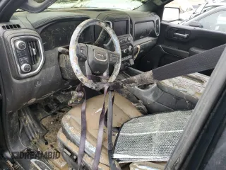 2021 GMC Sierra 1500 AT4 with VIN 3GTP9EED2MG182802, listed as a Copart auction lot 88715745 with 0 mi miles and Salvage Title. Bid and sale history available at carsss.com. Image 8.