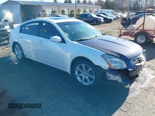 2008 Nissan Maxima 3.5 SL with VIN 1N4BA41E08C835135, listed as a IAAI auction lot 41441523 with 120,368 mi miles. Bid and sale history available at carsss.com. Image 1.