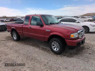 2008 Ford Ranger XLT with VIN 1FTZR45E08PB05066, listed as a Copart auction lot 52857905 with 52,908 mi miles and Salvage Title. Bid and sale history available at carsss.com. Image 4.